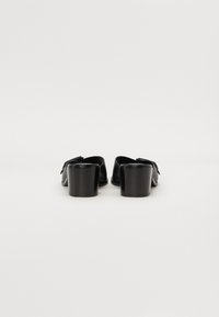 BOSS CHARLIZE - Pantofle na podpatku - black