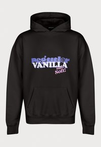 Pegador Jersey con capucha - black