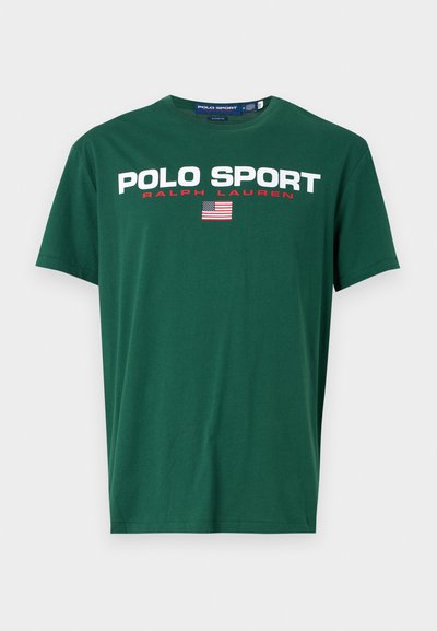 Polo Ralph Lauren SHORT SLEEVE - Marškin�ėliai su spaudiniu - new forest