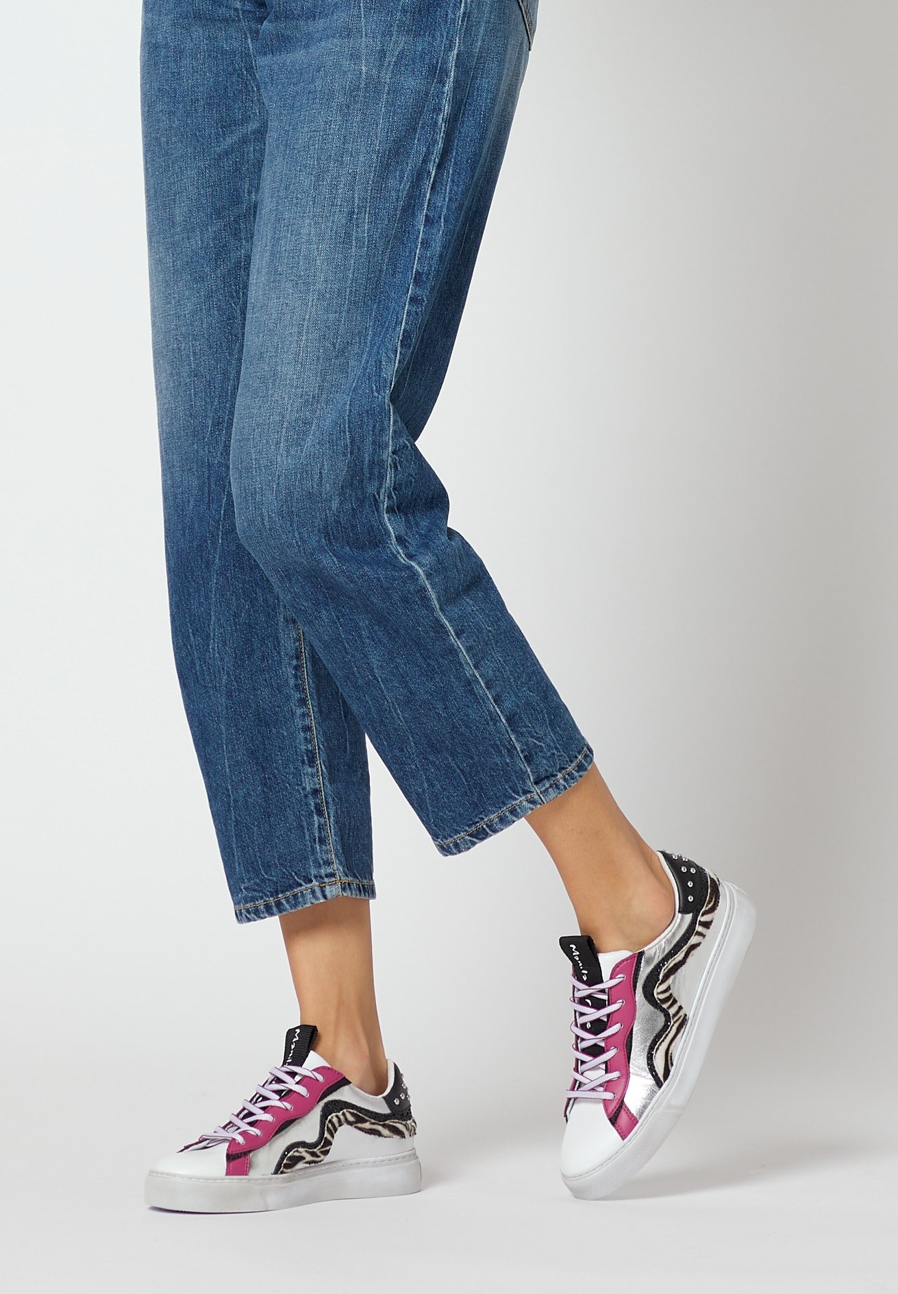 zalando sneakers argento