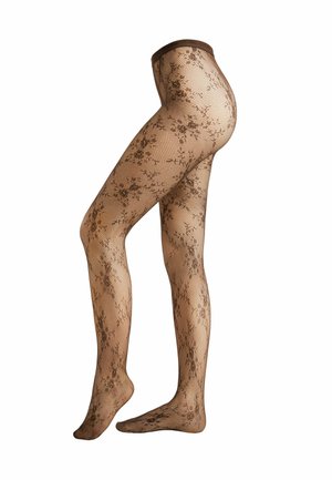 FISHNET  - Collant - brown
