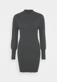 ONLKATIA DRESS - Strickkleid - dark grey melange