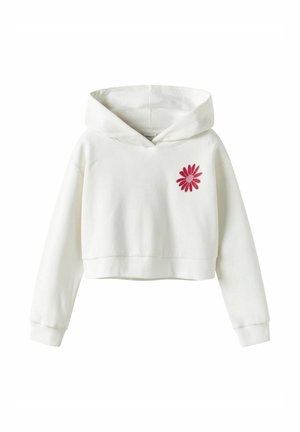 NKFKORY CROP - Sweater - cloud dancer