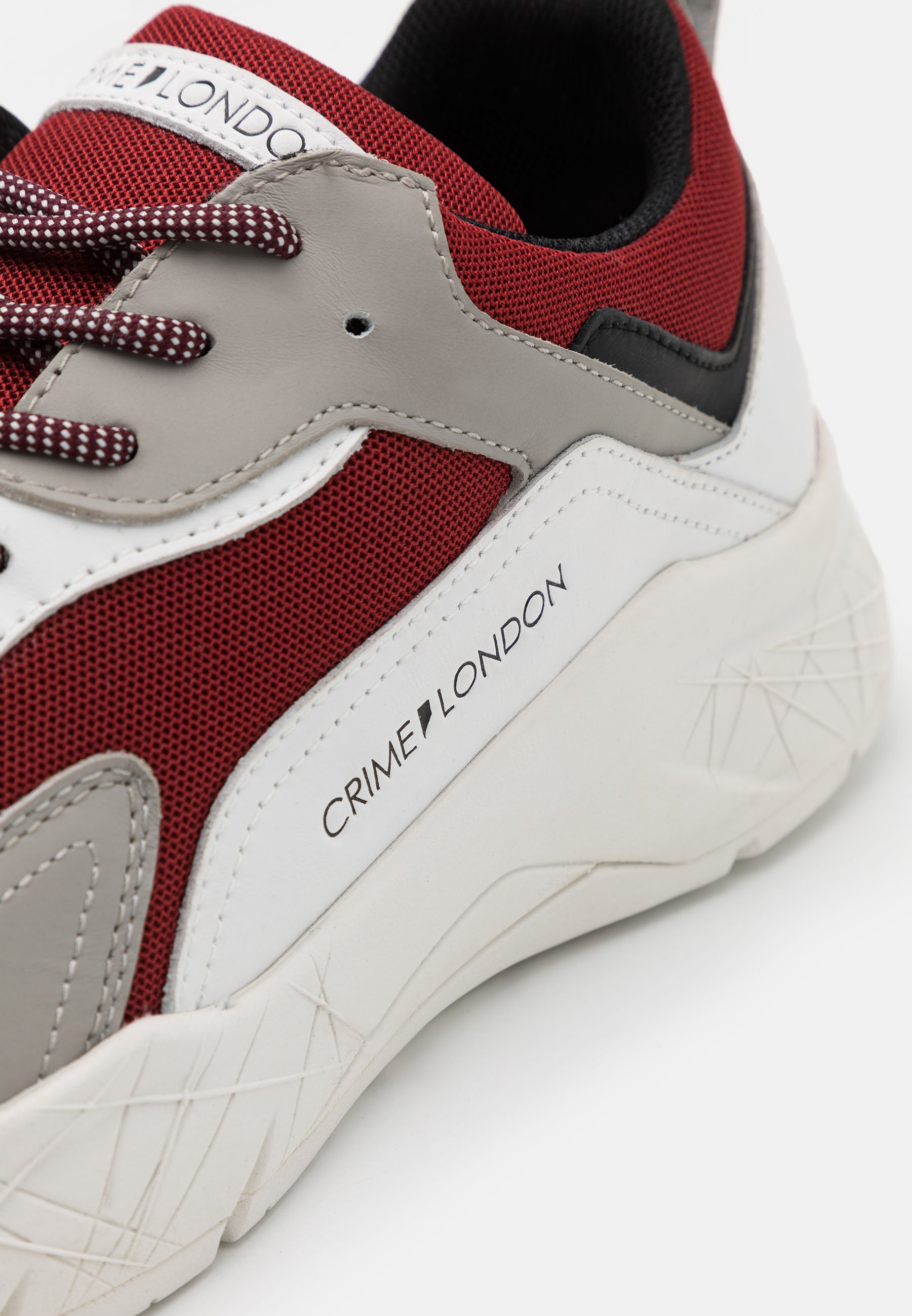 Crime London Sneakers laag - white/red/wit - Zalando.nl