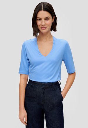 T-shirt basic - himmelblau