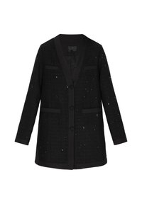 DreiMaster Pitkä takki - black glitter