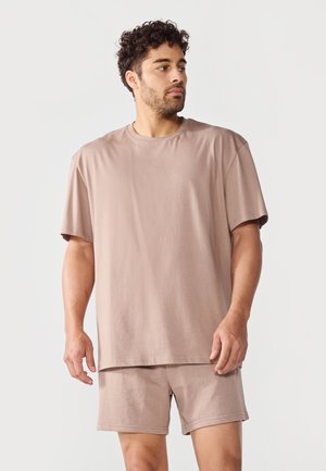 Pier One SET - T-shirt basic - 707 - taupe