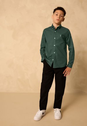 Next, LONG SLEEVE OXFORD - Shirt - dark green