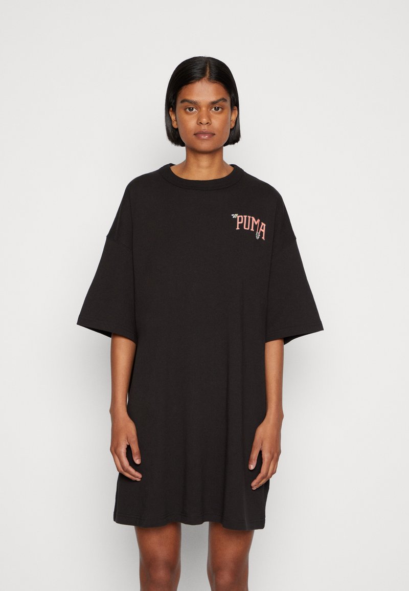 Damen Freizeitkleider | Puma DOWNTOWN GRAPHIC Jerseykleid black/schwarz - CQ96124 Damen Freizeitkleider | Puma DOWNTOWN GRAPHIC Jerseykleid black/schwarz - CQ96124