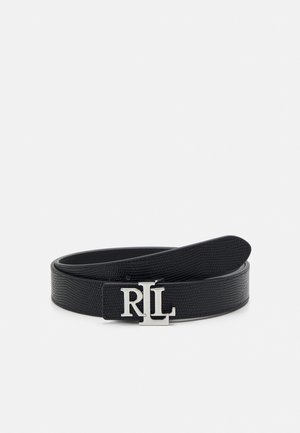 BELT MEDIUM - Gürtel - black/black