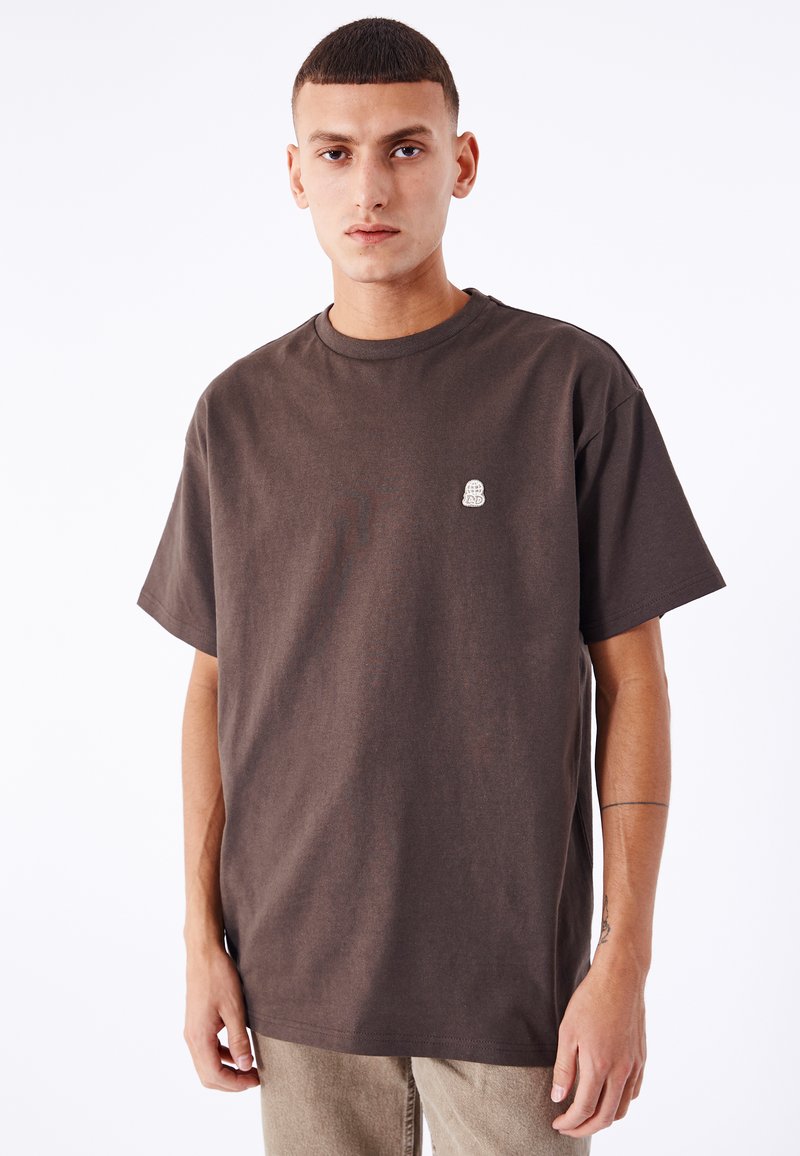 Dr.Denim TROOPER - T-shirts basic - dark cedar dd global