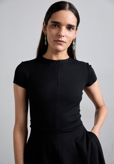 Emporio Armani DRESS - Džersio suknelė - black