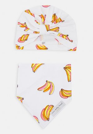 BABIES BANANA TURBAN DRIBBLE BIB SET - Muts - multicoloured