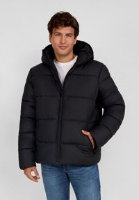RESPECT QUILTED WITH ZIP POCKETS - Chaqueta de invierno - black