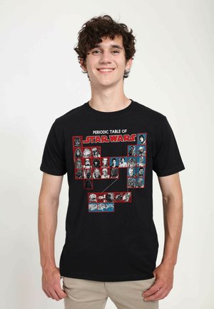 Star Wars STAR WARS: CLASSIC HERO CHART UNISEX - T-shirt z nadrukiem