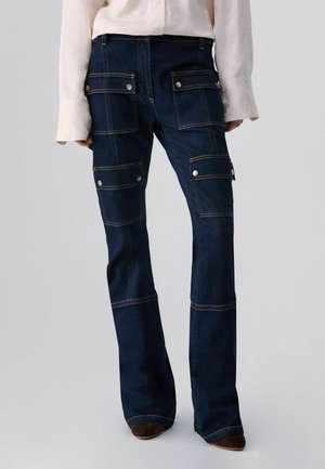 LIU JO, LIU JO FLARE JEANS WITH POCKETS - Jean flare - blue