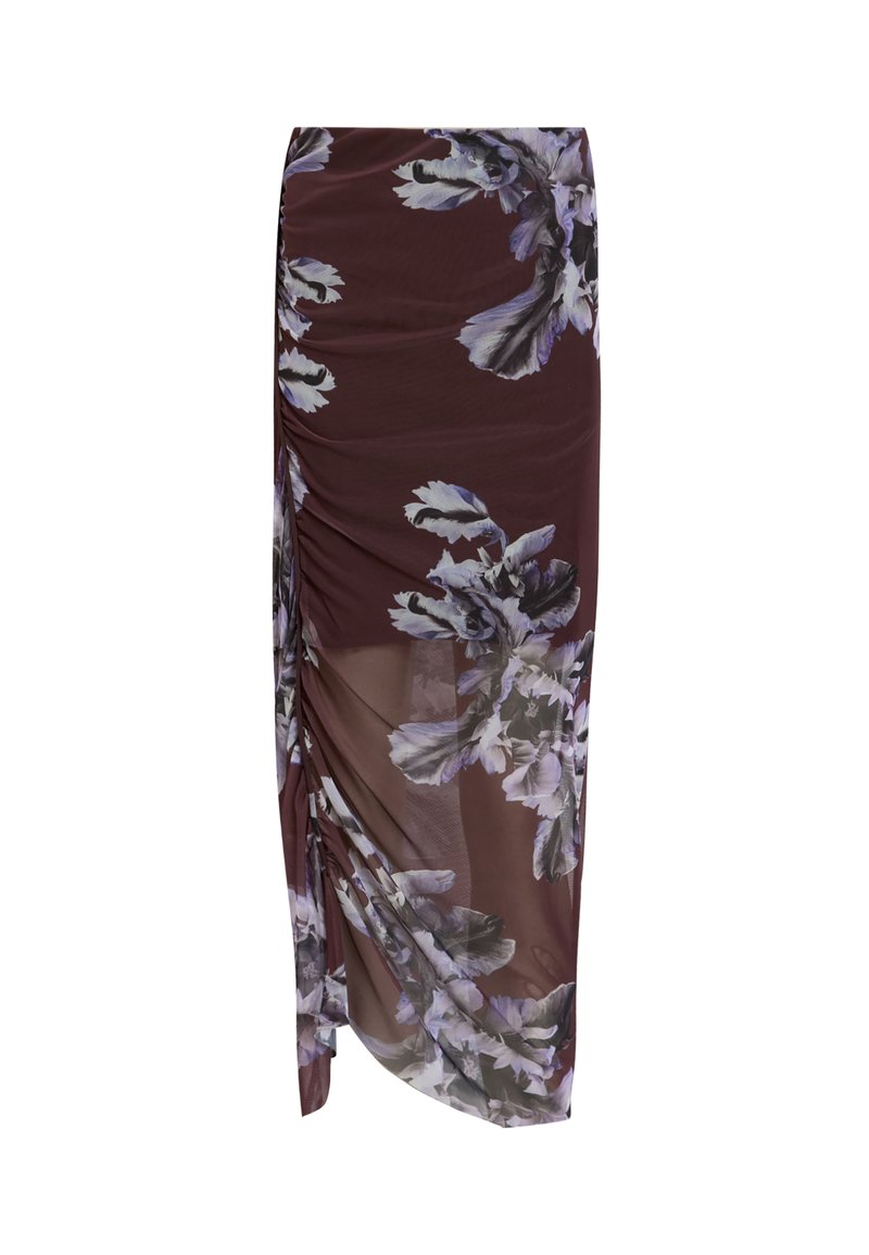 AllSaints Kokerrok bruin AllSaints Kokerrok bruin