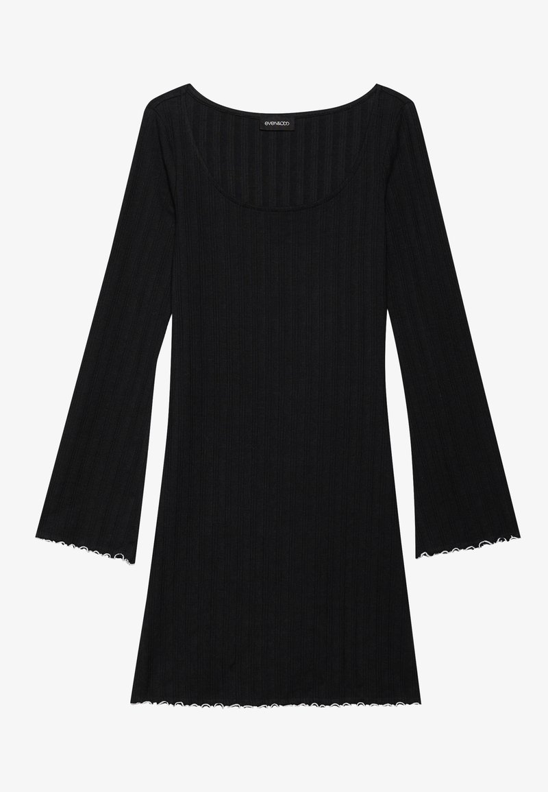 Even&Odd Jersey dress - black/white/black - Zalando.ie