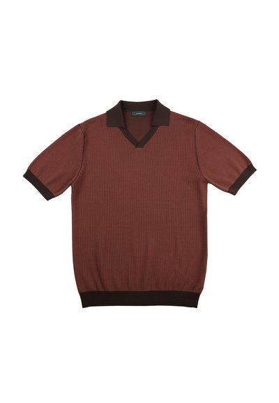 Slowear CREPE ZANONE brązowy