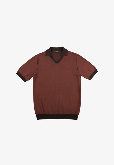 Slowear CREPE ZANONE brązowy