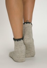 Ulla Popken KUSCHELWEICHE  - Calze - grau melange