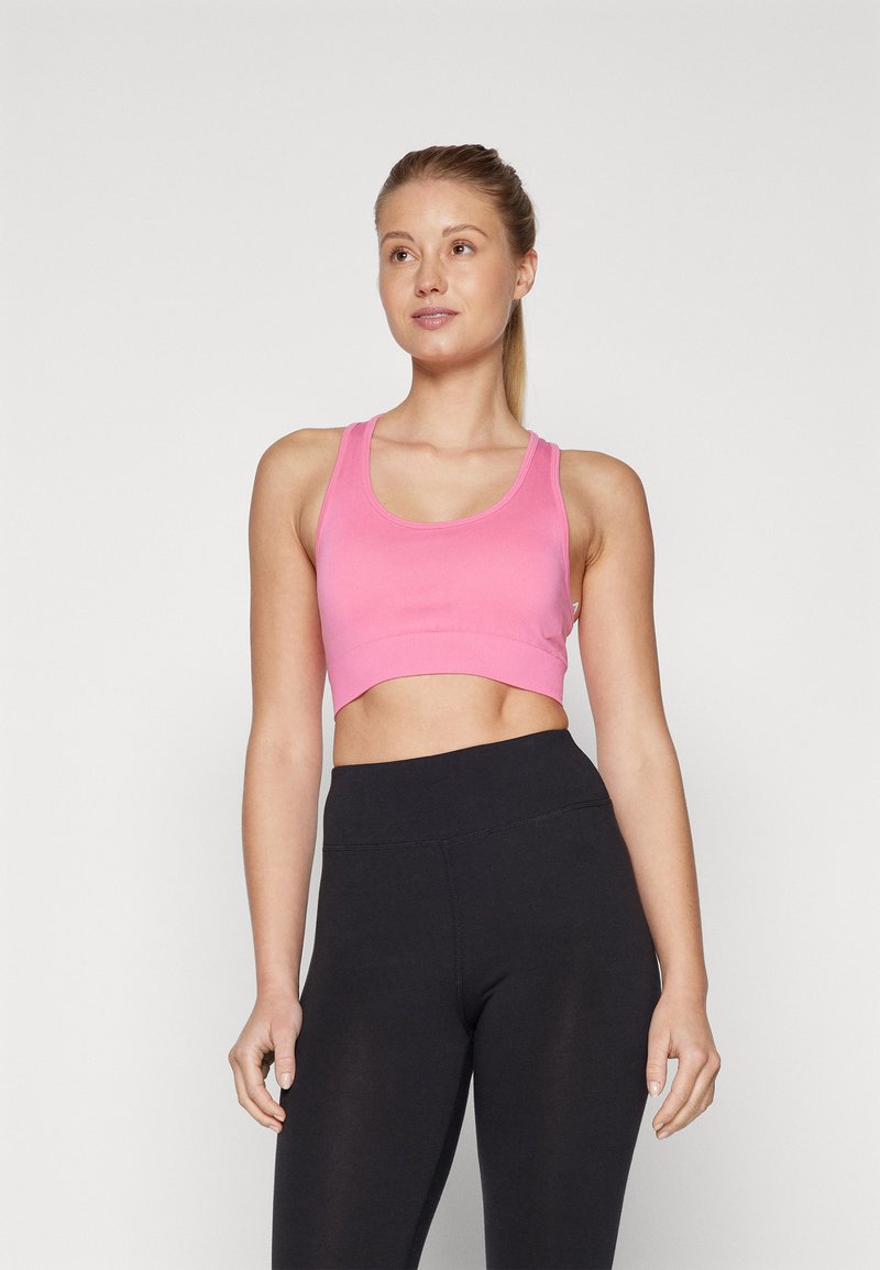 ONLY Play ONPDAISY-2 SEAM BRA  - Sportski grudnjak sa srednje jakom potporom - azalea pink