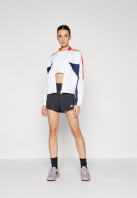 adidas Sportswear TIRO CUT 3-STRIPES TRACK - Jaka ar rāvējslēdzēju - white/better scarlet