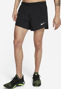 Nike Performance NIKE FAST MEN'S RUNNING SHORTS - Pantalón corto de deporte - black/negro - Zalando.es