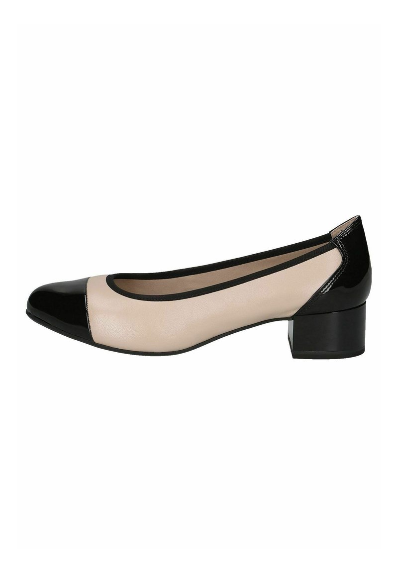 Caprice Klasične pete - beige comb