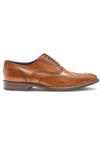 Next SIGNATURE ITALIAN WING CAP BROGUES WIDE FIT - Alkalmi fűzős cipők - tan brown