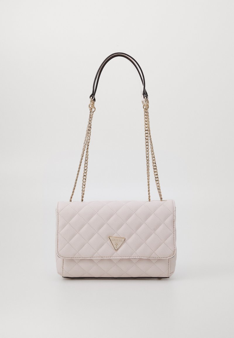 Guess CARLY XBODY FLAP - Skulderveske - stone
