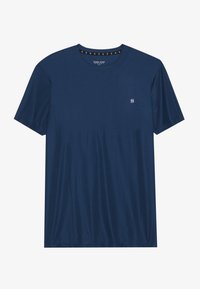 ESSENTIAL RUNNING T-SHIRT WITH REFLECTIVE STRIP - T-shirt basique - dark blue