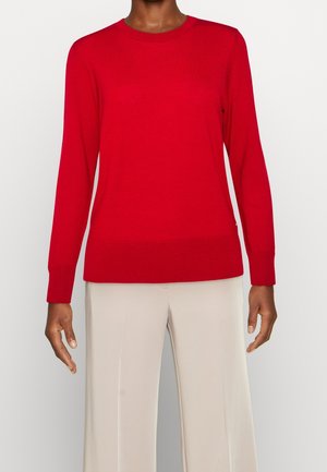 Strickpullover - red