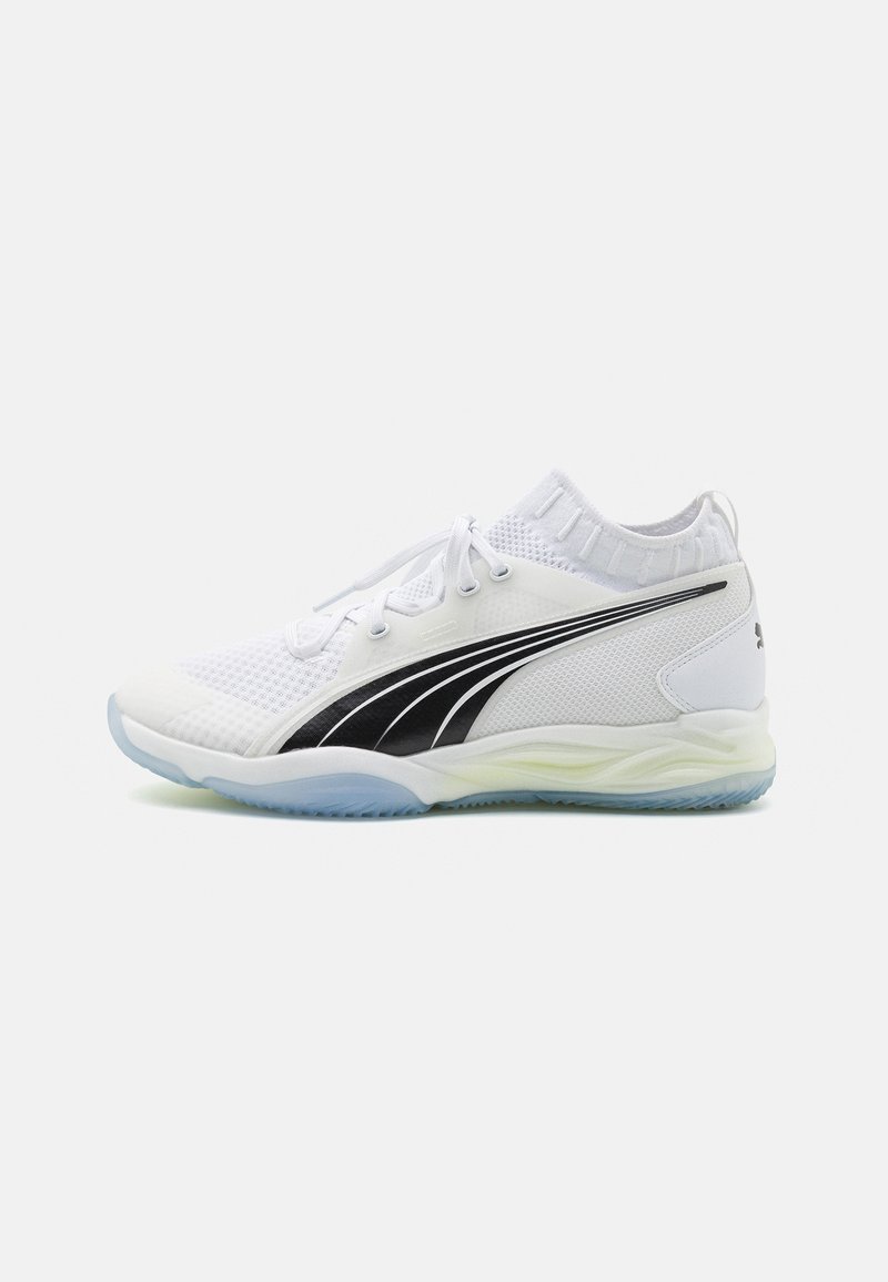 Puma ELIMINATE NITRO SQD Chaussures de handball white/black