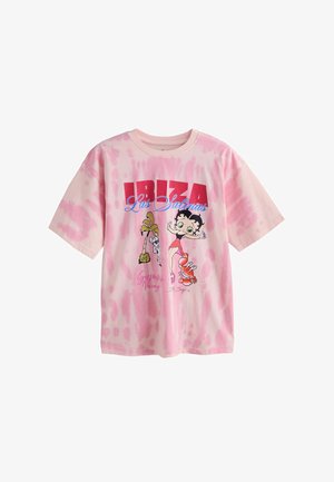 Next, REGULAR FIT - OFFICIAL BETTY BOOP LICENCE GRAPHIC SHORT SLEEVE CREW NECK - T-Shirt print - pink