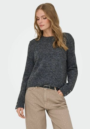 PULLOVER JDYHONEY - Neule - dark grey melange