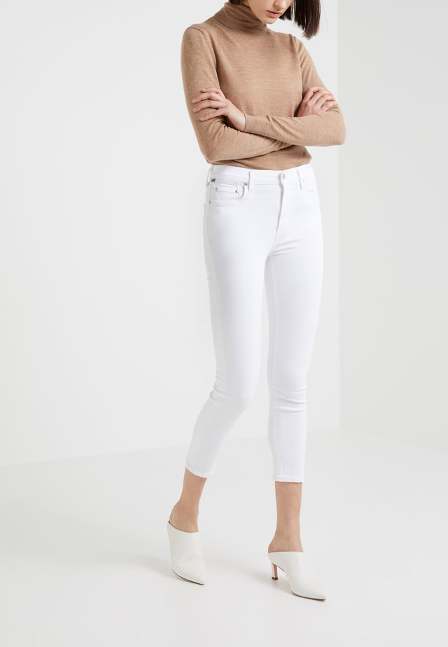 ROCKET CROP - Skinny-Farkut - white sculpt