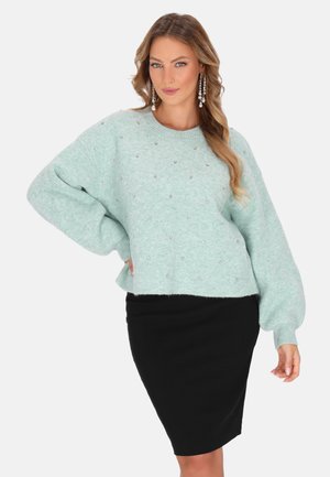 faina, Jumper - sage green