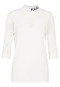 KARL LAGERFELD Långärmad tröja - off-white