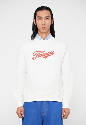 Fiorucci MENS VARSITY LOGO REGULAR  - Felpa - white