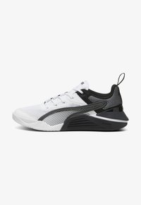 Selected, white black