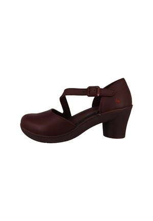 KOMFORT - Plateaupumps - brown