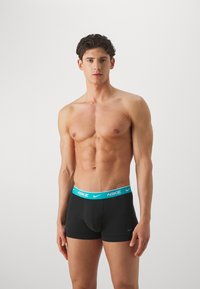 Nike Underwear TRUNK 2 PACK - Panties - black/dusty cactus/cool grey