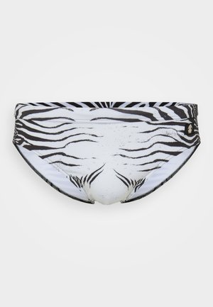 Roberto Cavalli MINI ZEBRA SEA BRIEFS - Slipové plavky - white/black