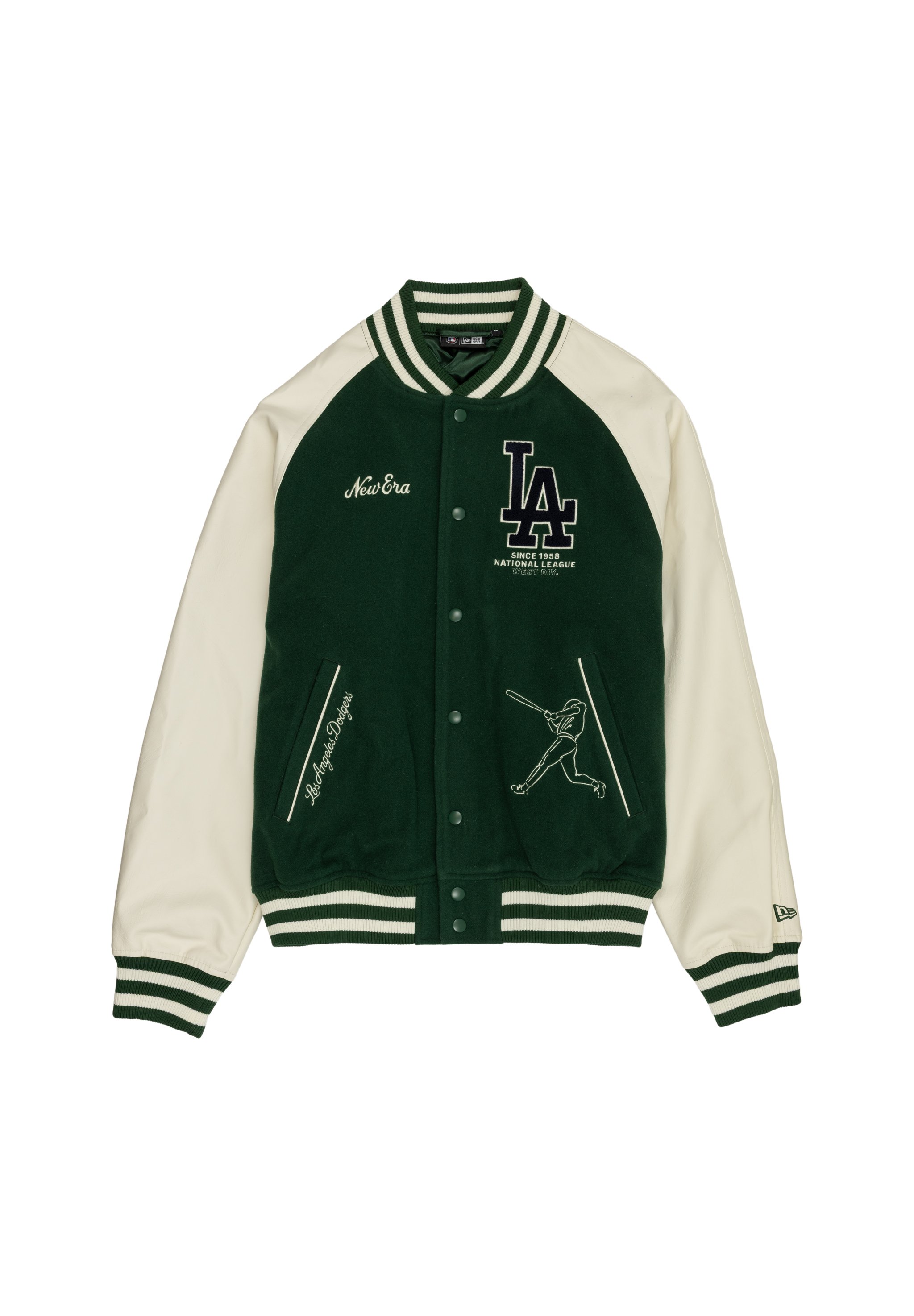 New Era VARSITY JACKET - Bomber Jacket - los angeles dodgers cig