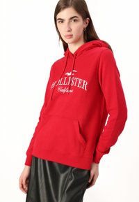 Hollister Co. Bluză de molton - jester red