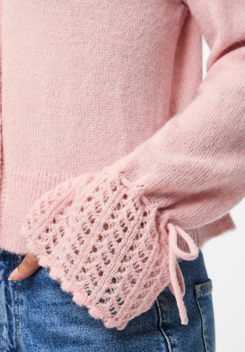 PIECES Cardigan En Maille PCNATALIE - Gilet Tricot Femme Élégant Et Confortable