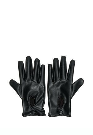 Bershka, Gloves - black