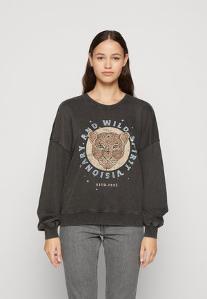 ONLLUCINDA ANIMAL HEAD - Sudadera - black
