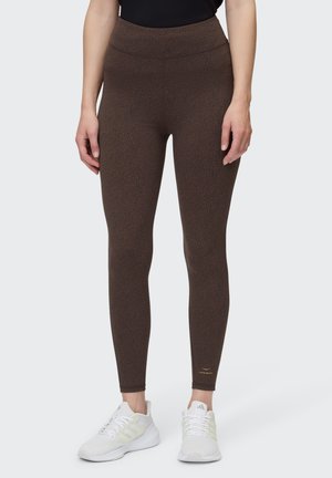 KEEVA - Leggings - Hosen - aop snow coffee